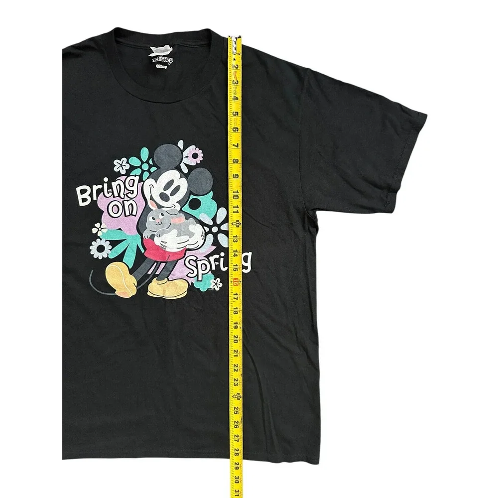 Disney Mickey Mouse‎ with Easter Bunny Rabbit Bring on Spring Shirt Size L